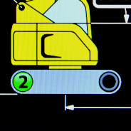 MAEDA Crawler Crane travel 2 speed function diagram