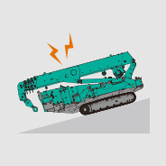 MAEDA Mini Crane tilt alarm diagram