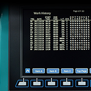 MAEDA Mini Crane data logger screen