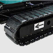 MAEDA Mini Crane black rubber pads