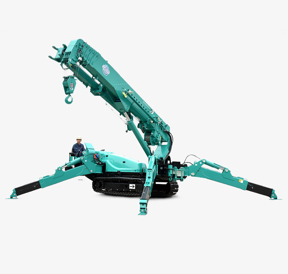 Maeda MC815C カニクレーン MC815C | SPIDER CRANE | MAEDA MINI CRANES