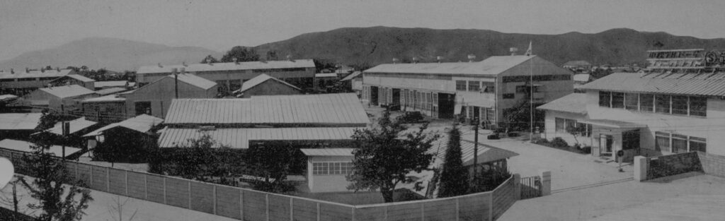 MAEDA Corporation facilities in the 1960s of Shinonoi Machinery Factory in Nagano, Japan