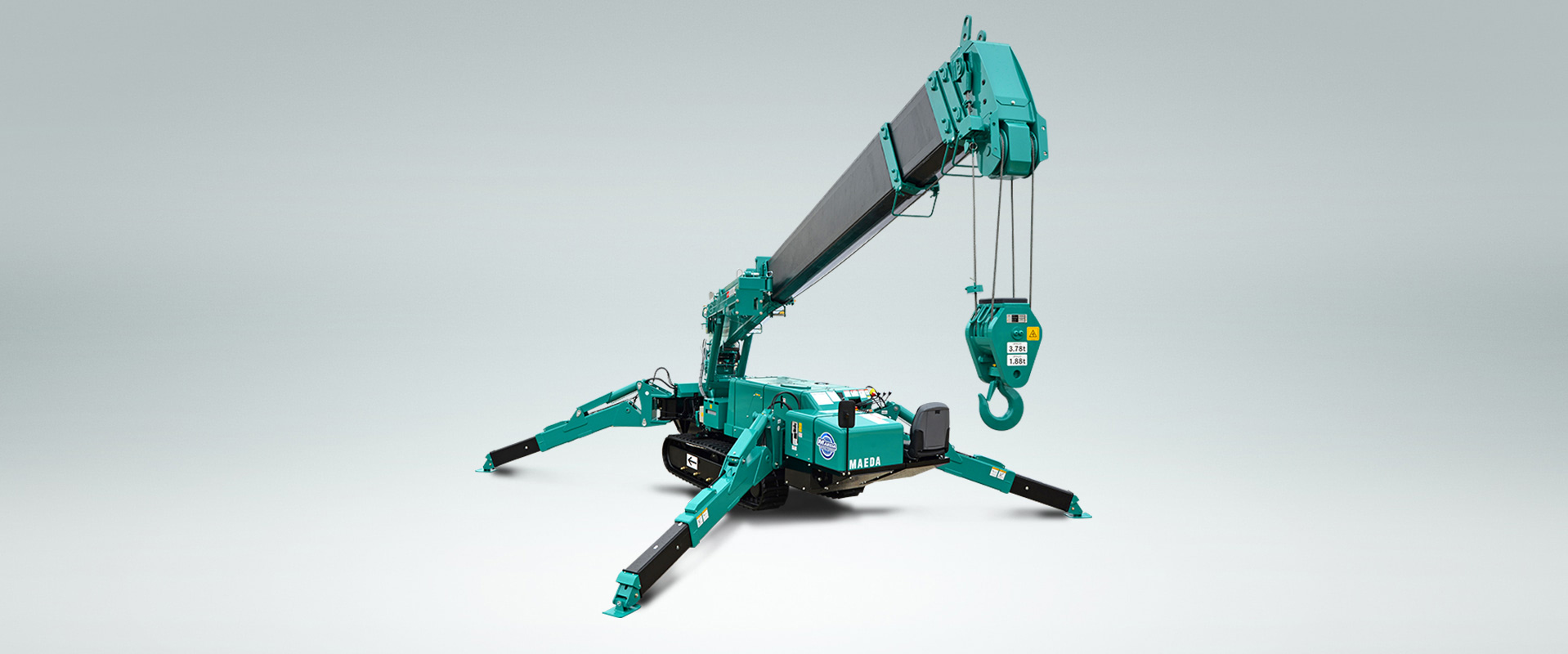 maeda cranes spider crane